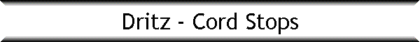 Dritz - Cord Stops