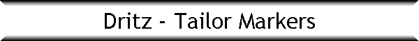 Dritz - Tailor Markers