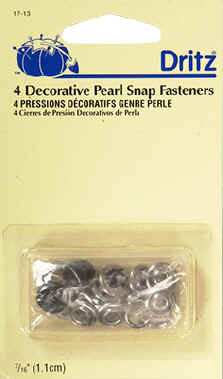 Dritz® Decorative Pearl Snap Fasteners