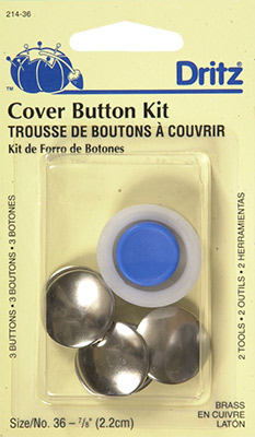 Cover Button Kit Size 36