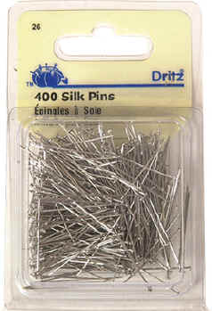 Dritz 750 Dressmaker Pins Bonus Pack Size 17-1 1/16" Long