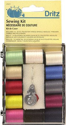 thumbnail image 2 of Dritz Darice 27081-6 Start-to-sew Kit Assorted Wheel Dritz Darice Start-to-Sew Kit - Beginner Sewing Supplies In Reusable Storage Box Start To Sew Essentials 2 of 11