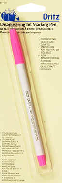 Dritz Disappearing Ink Marking Pen - Pink