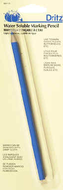Light Blue, Water Soluble Dritz 683-15 Marking Pencil