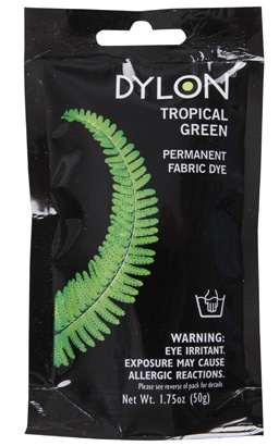 Dylon Permanent Fabric Dye, 1.75-ounce, Velvet Black, 12-count 